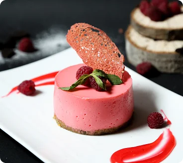 Raspberry desert