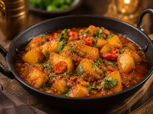 Spicy Vegan Potato Curry