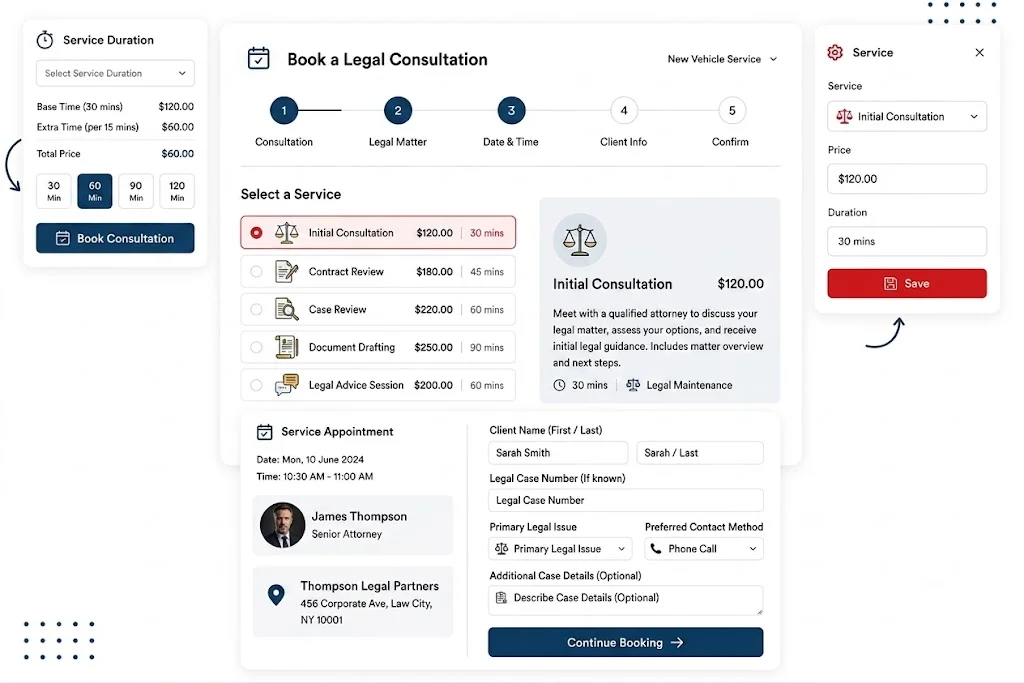 Booking Appointment System